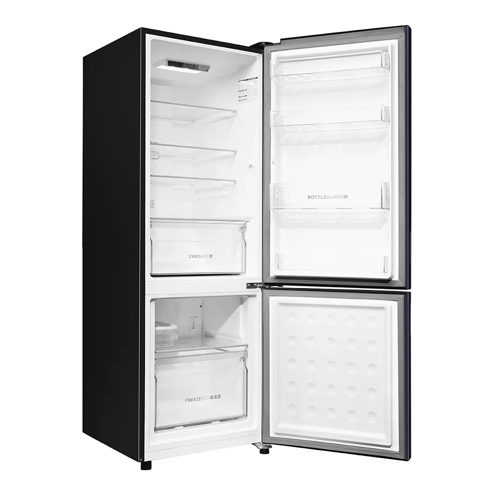 Haier 237L 2 Star Frost Free Double Door Bottom Mounted Refrigerator - HRB-2872BSI-P